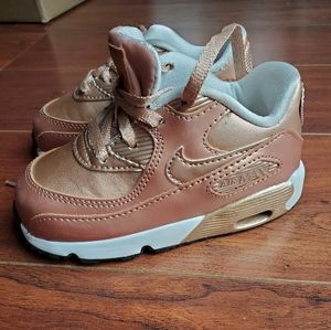 Toddler 7c Nike Air Max 90 -rose gold